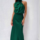Helena™ Elegant Halter Dress