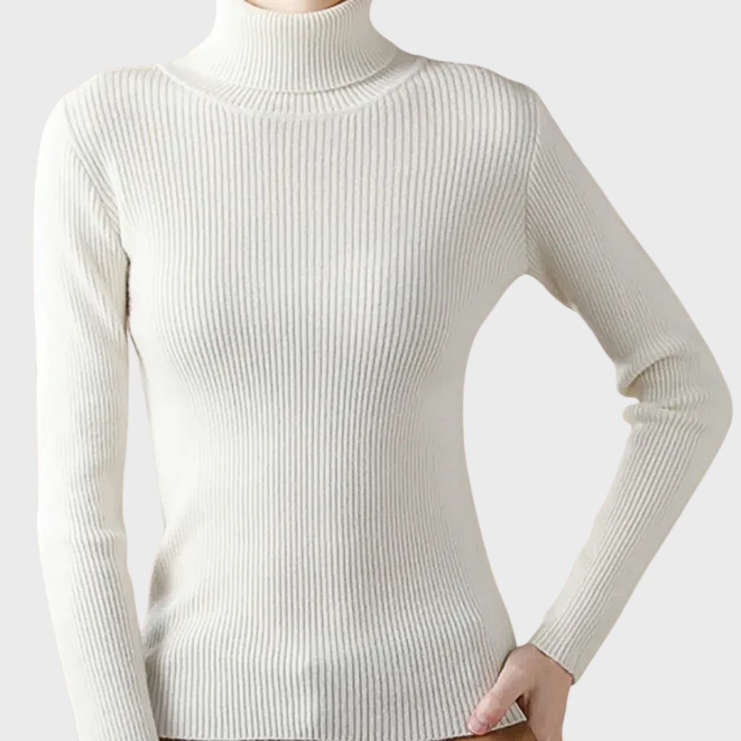 Lorrie | Autumn Cashmere Turtleneck