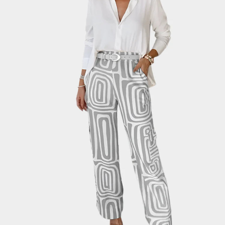 Rowan | Exquisitely Comfortable Belted Set Ensemble