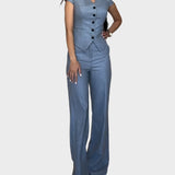 Rowan | Extraordinary Ultra-Prestige V-Shaped Top Trousers