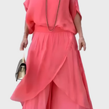 Worthington | Luxurious Extravagant Loose Slit Trousers