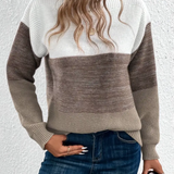 Calista - Elegant Long-Sleeve Sweater with Dropped Shoulders