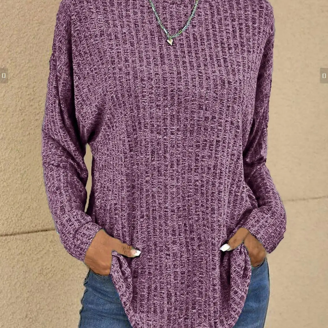 Ophelia | Stylish Knitted & Stretchy Casual Top