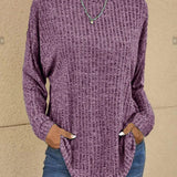 Ophelia | Stylish Knitted & Stretchy Casual Top