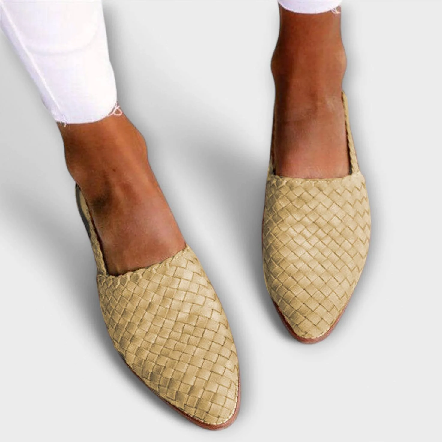 Charlotte | Elegant Women's Leather Moccasin Shoes