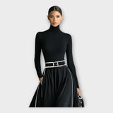 Catherine | Long Dress Quintessential Minimalist Finesse