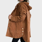 Juliet | Cozy Corduroy Hooded Jacket