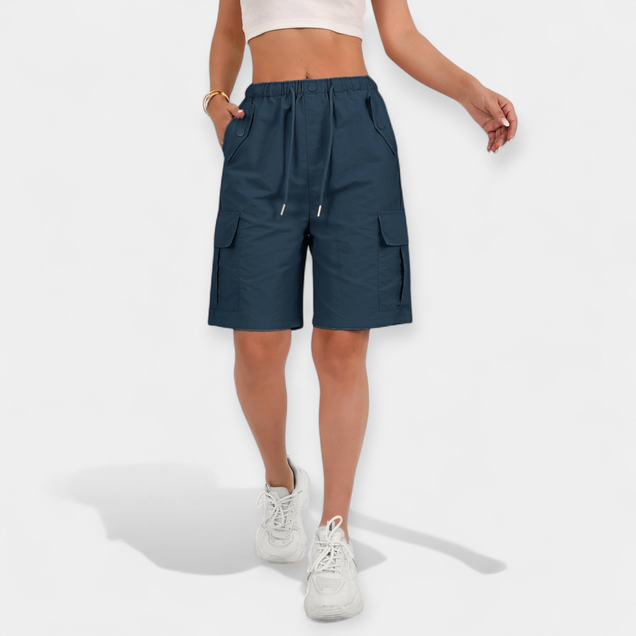 Charlotte | Women's Summer Lightweight Cargo Shorts