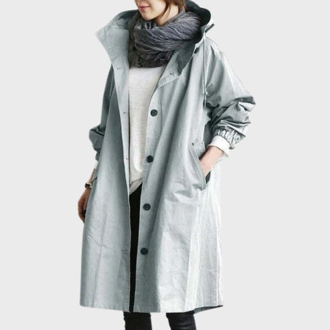 Emma | Elegant Waterproof Trench Coat