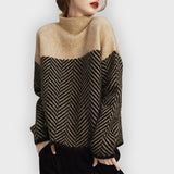 Eleanor | Casual Striped Knit Sweater With Long Sleeves
