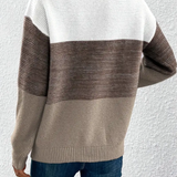 Calista - Elegant Long-Sleeve Sweater with Dropped Shoulders