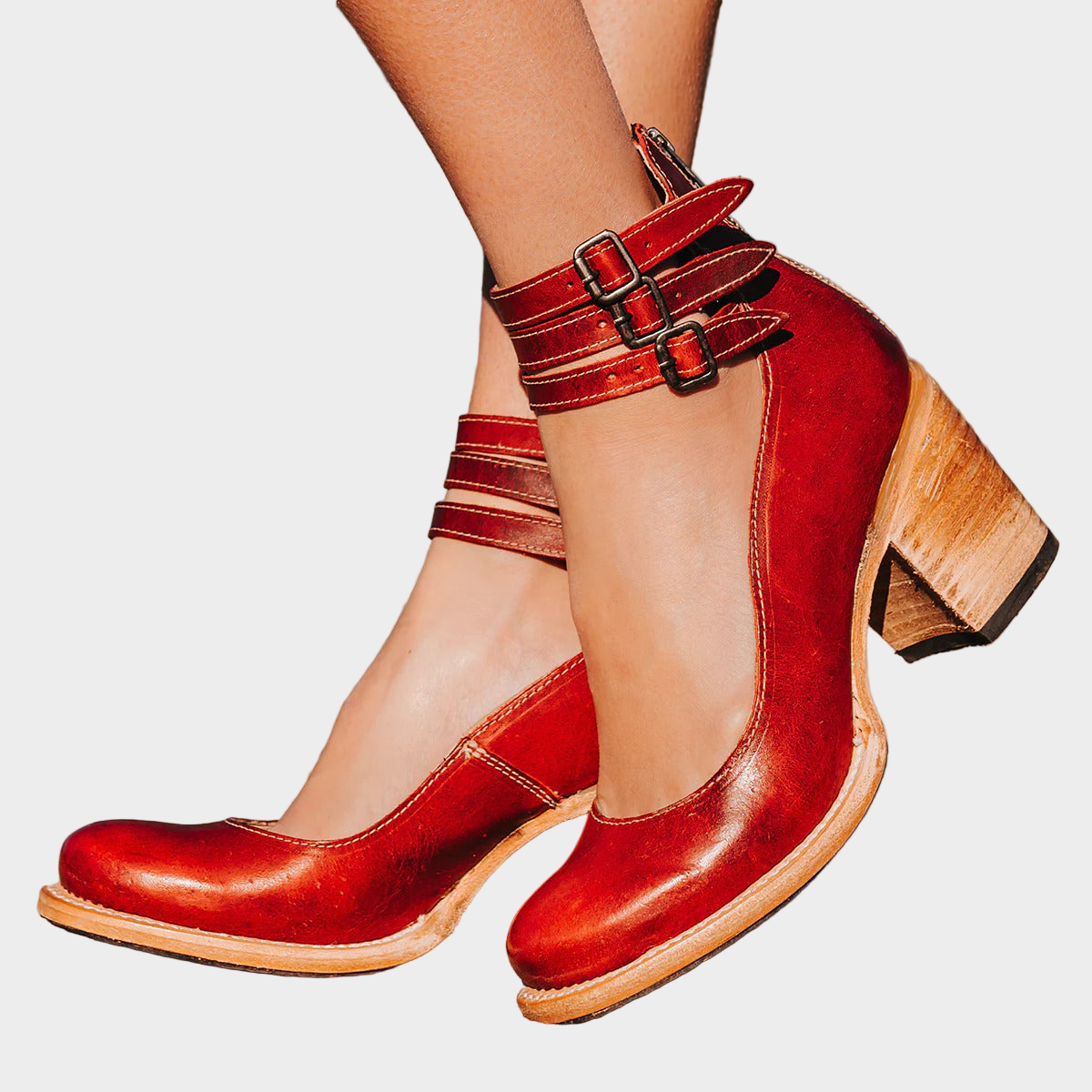 Charlotte | Exquisitely Handcrafted Strappy Court Shoes