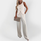 Alexandrina | Immaculate Sleeveless Top and Trousers