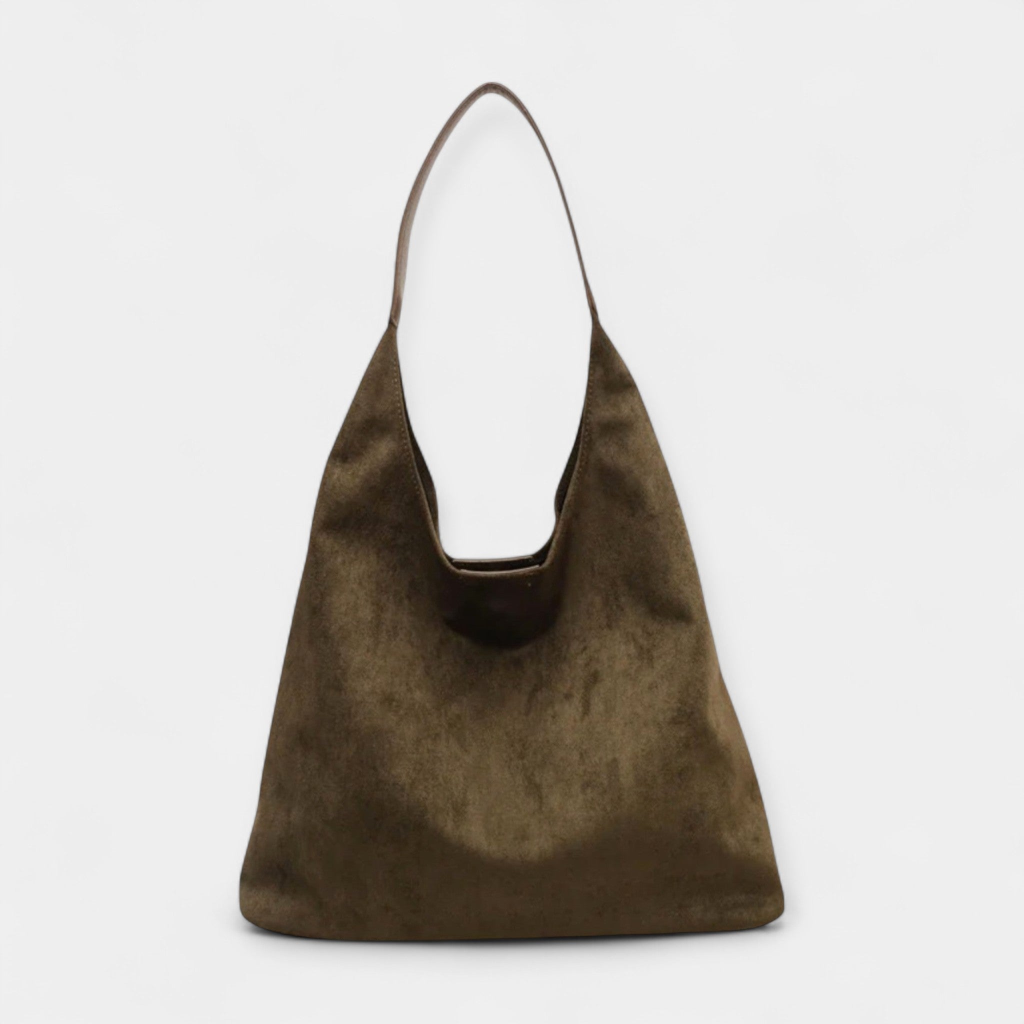 Hobo Bag In Suede Luxe Collection Exclusive Elegance