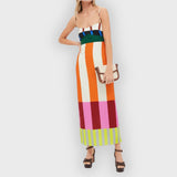 Hattie | Colourblock Maxi Dress