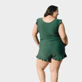 Ainsworth | Luxurious Ruffle Swimsuit Bust Support