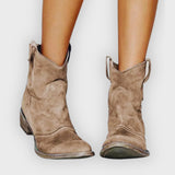 Ally | Vintage Cowboy Ankle Boots
