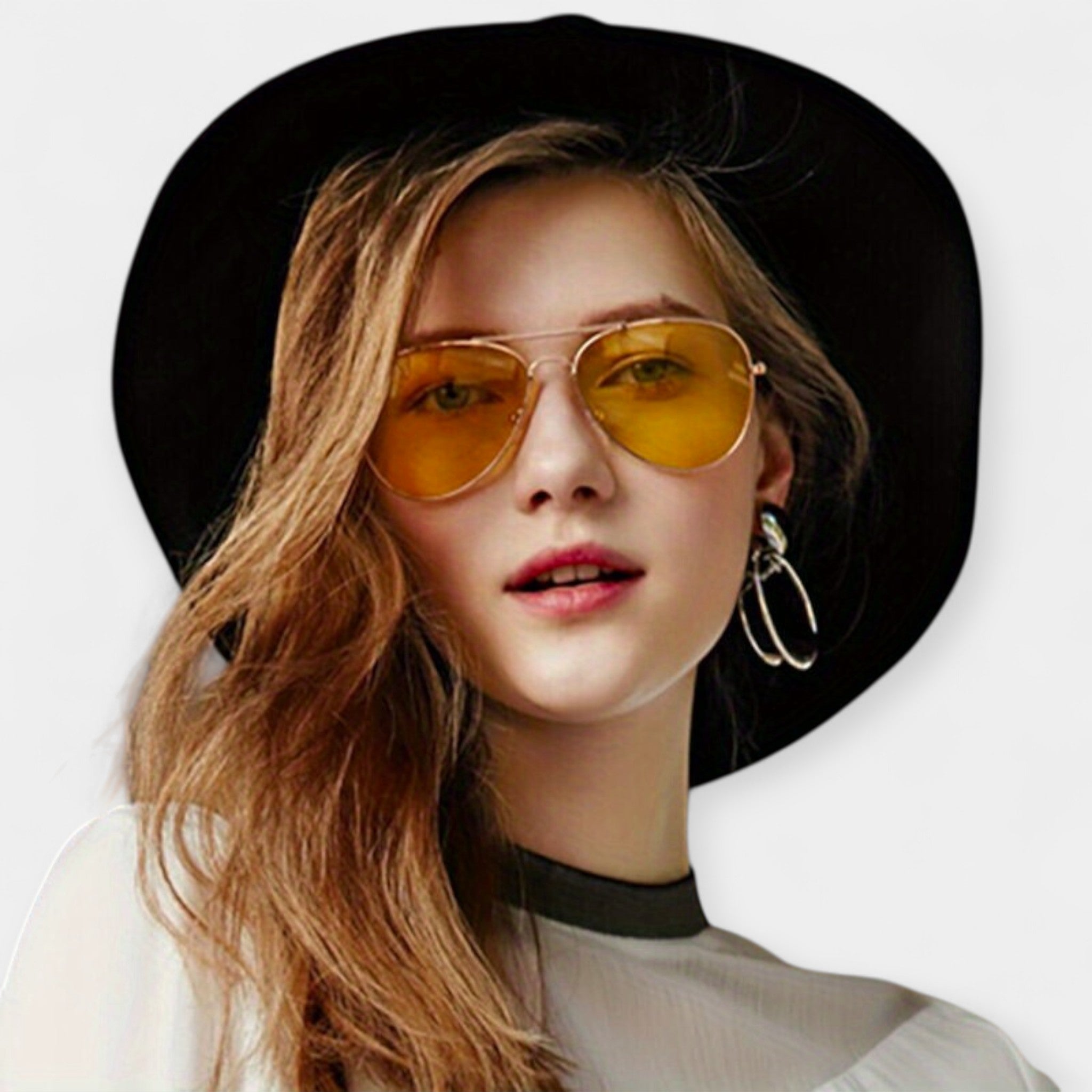 Retro Mirror Sunglasses Gold Frame Limited Edition Elite