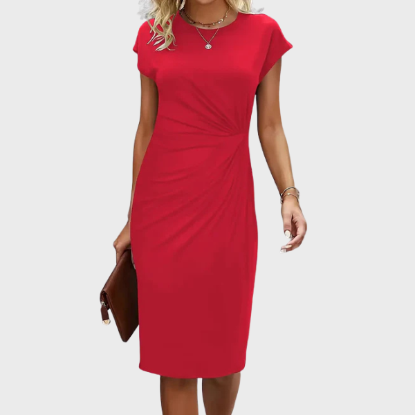Alice | Timeless Midi Dress with Flattering Silhouette