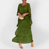 Isabella | Elegant Magnificent Pleated Dress Layer