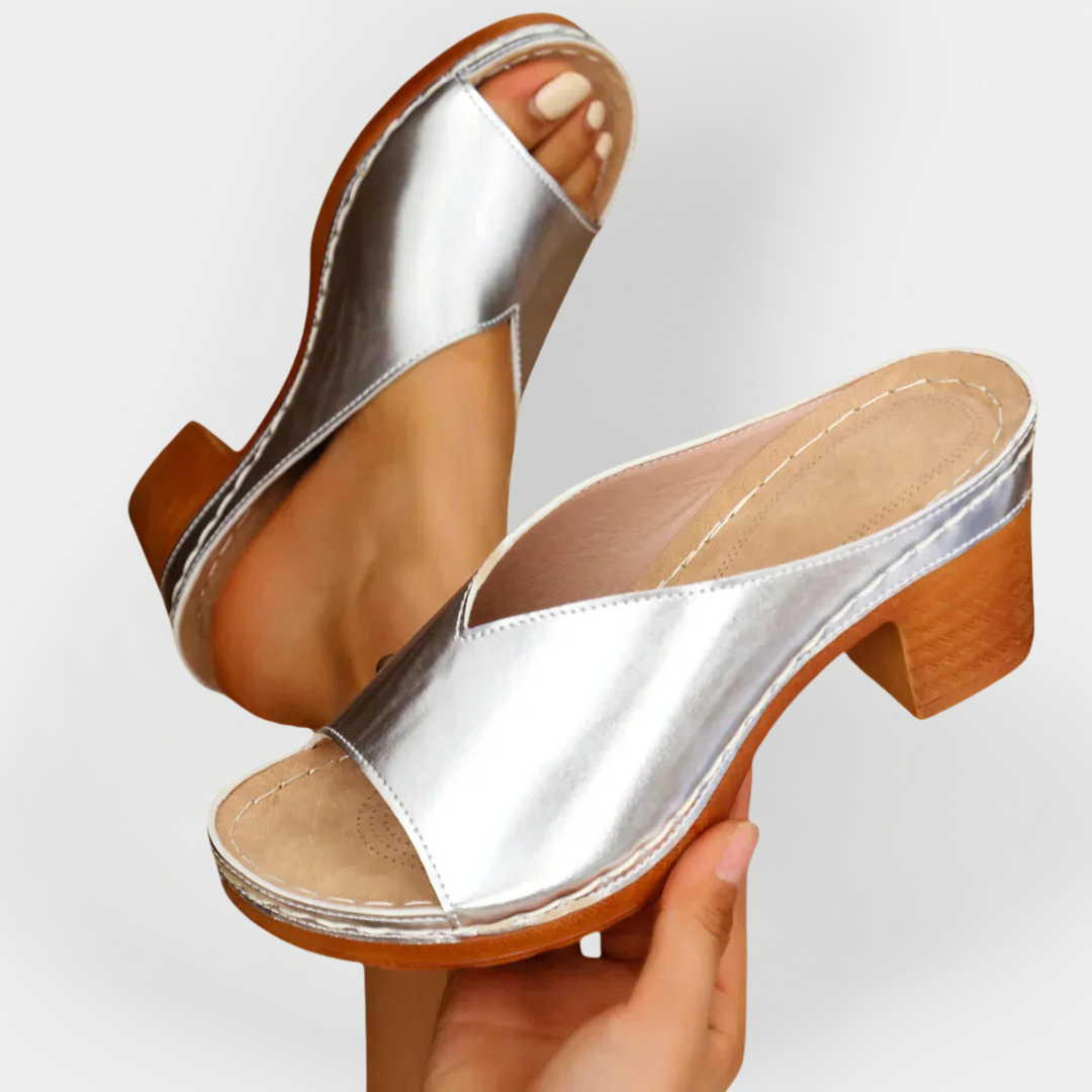 Alexis | Orthopaedic Sandals With Substantial Heel