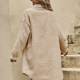 Lila Button Down Long Cardigan - Soft Knit, Lightweight Layer, All-Season Style