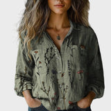 Aubrey | Elegant Olive Green Knitted Jumper