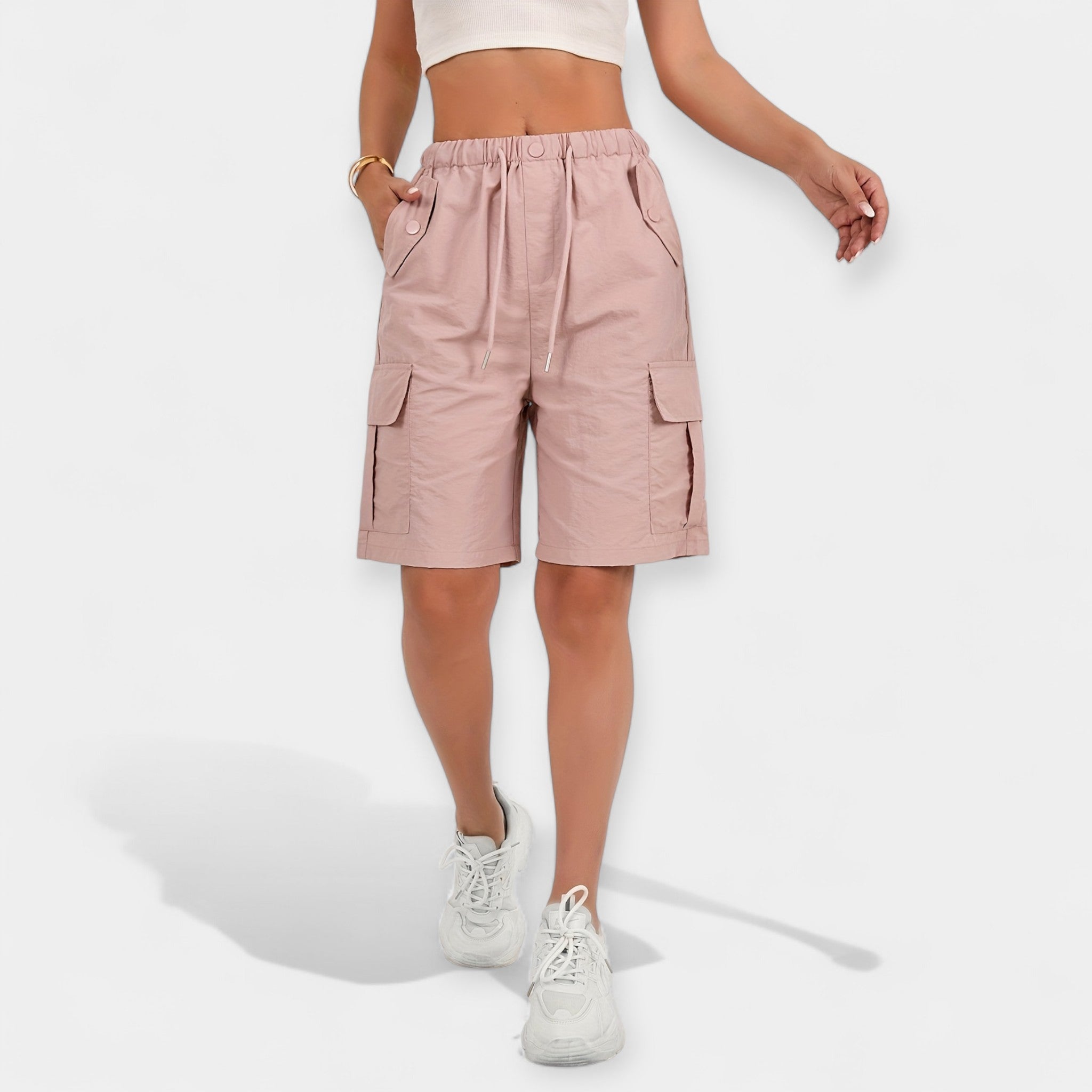 Charlotte | Women's Summer Lightweight Cargo Shorts