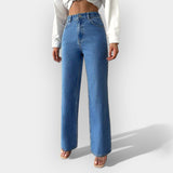 Alex | Extraordinary High-Waisted Wide-Leg Denim Jeans