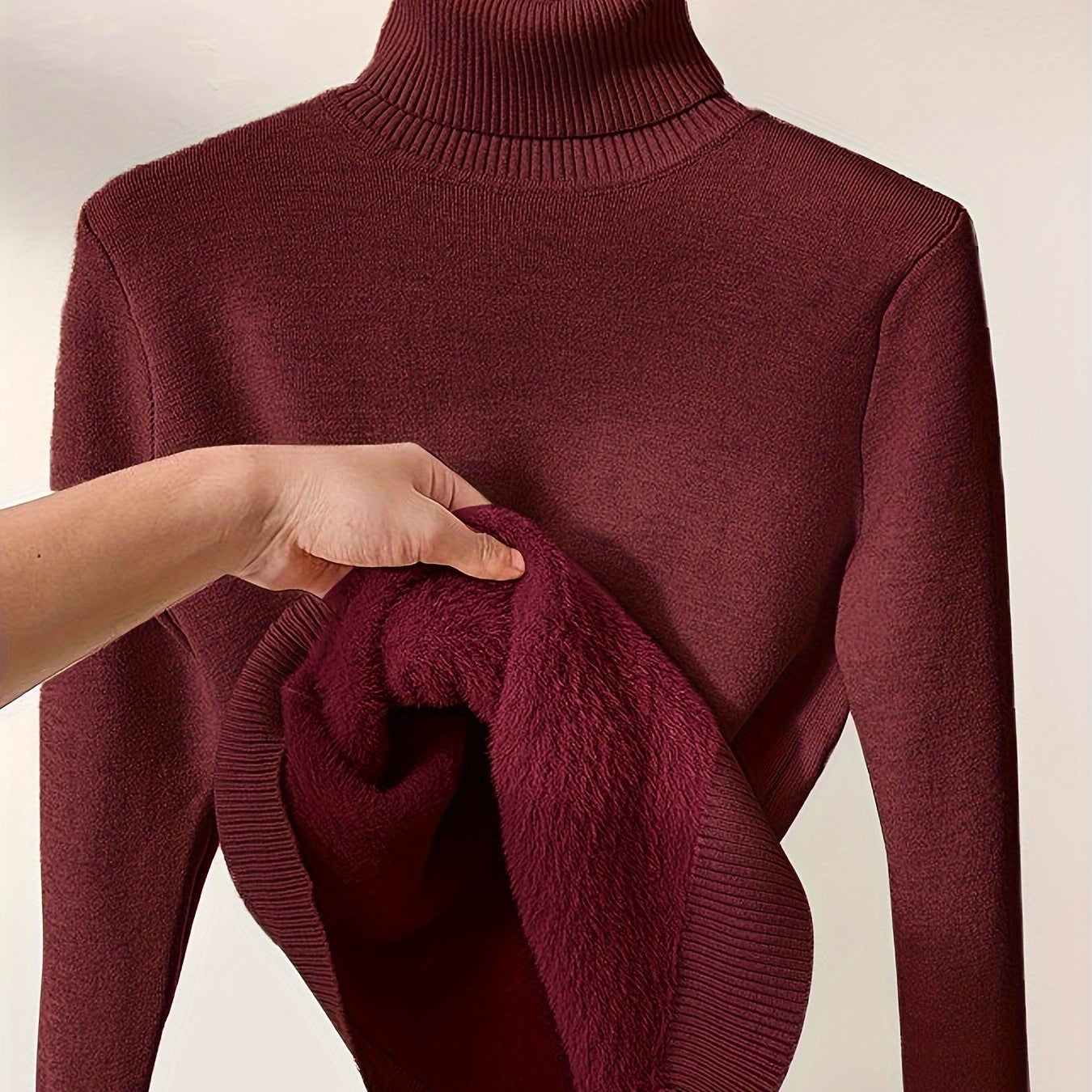 Zoe - Soft Turtle Neck Pullover Jumper