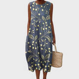 Gemma | Casual Floral Cotton Dress