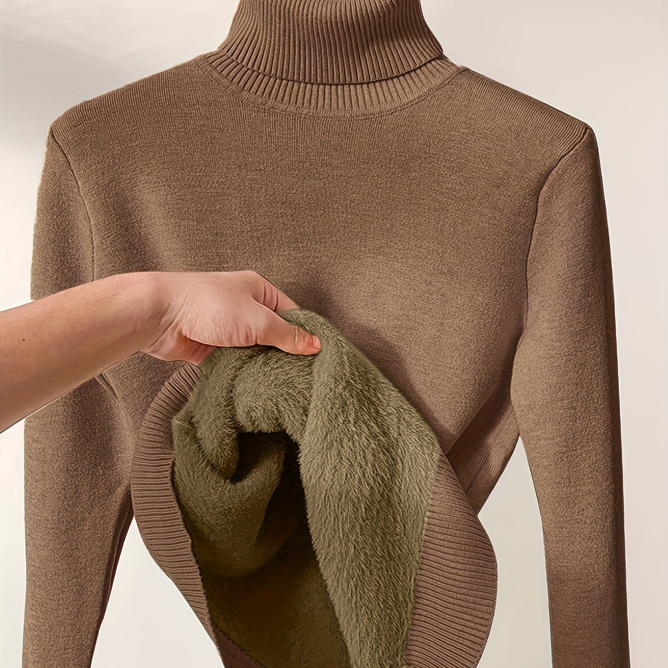 Zoe - Soft Turtle Neck Pullover Jumper