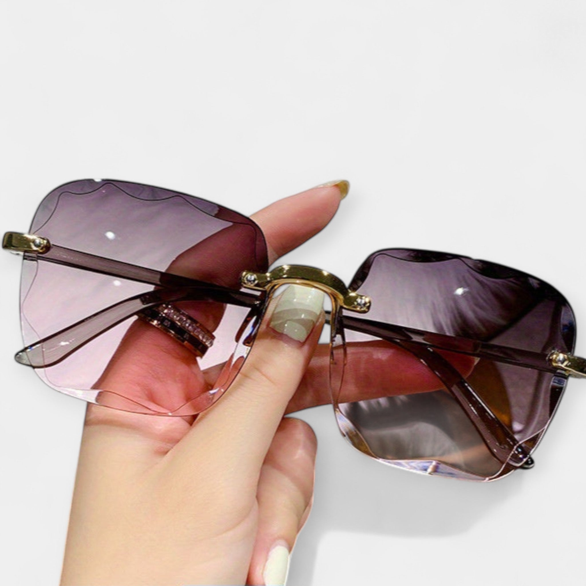 Rimless Glasses Classic Retro Collection Timeless Edition