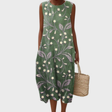 Gemma | Casual Floral Cotton Dress