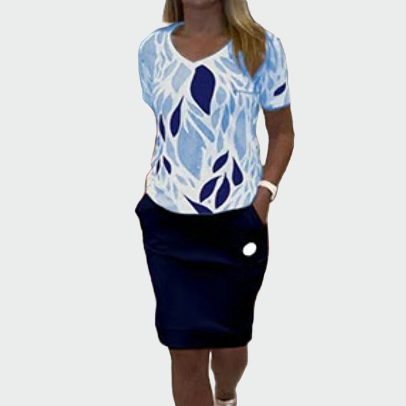 Christabella | Patterned Top and Ultrafashionable Skirt