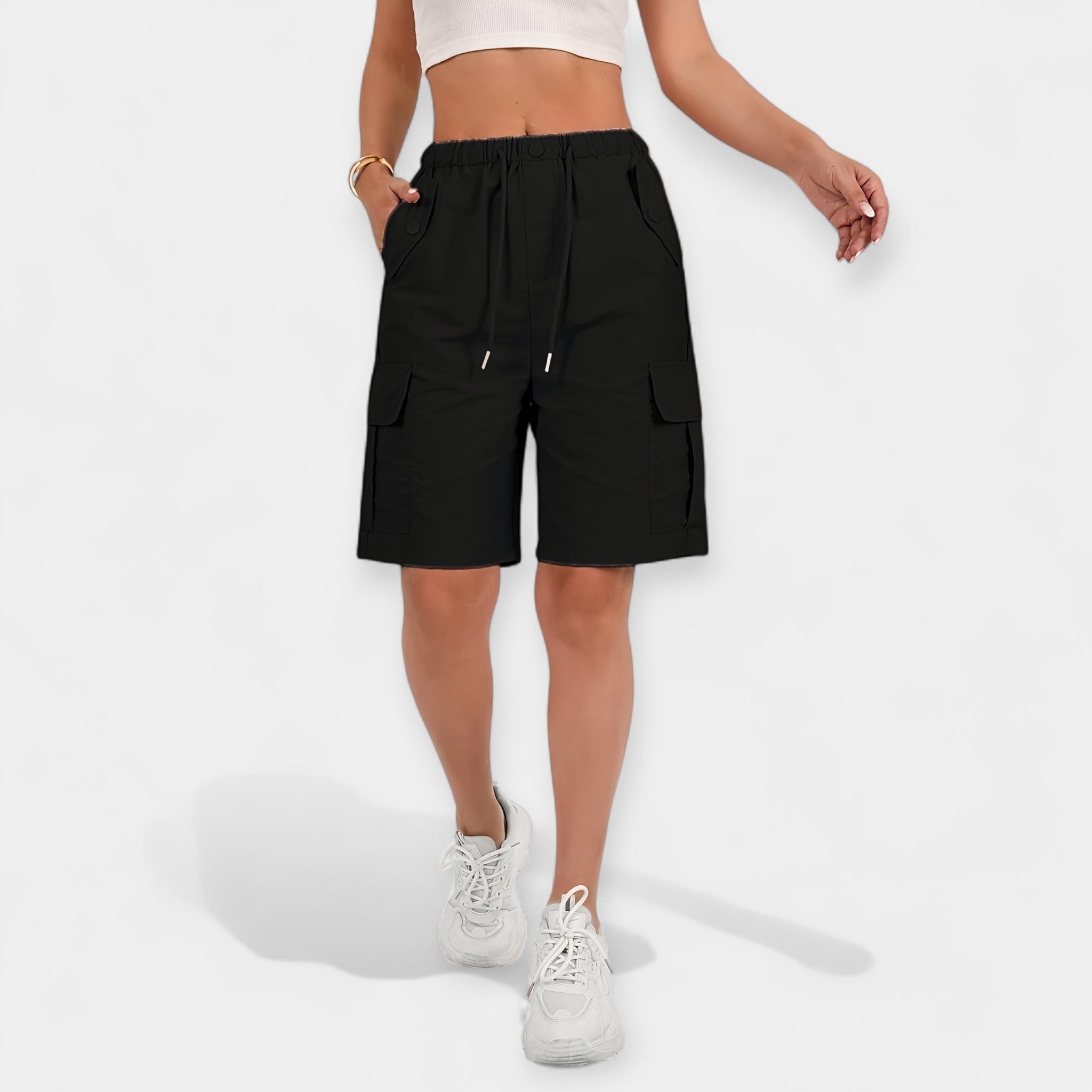 Charlotte | Women's Summer Lightweight Cargo Shorts