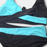 Alex | Luxurious Exquisite Crisscross Neckline Bikini