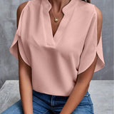 Elegant Off-Shoulder Blouse for Women with Half Sleeves