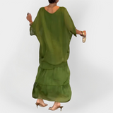 Isabella | Elegant Magnificent Pleated Dress Layer