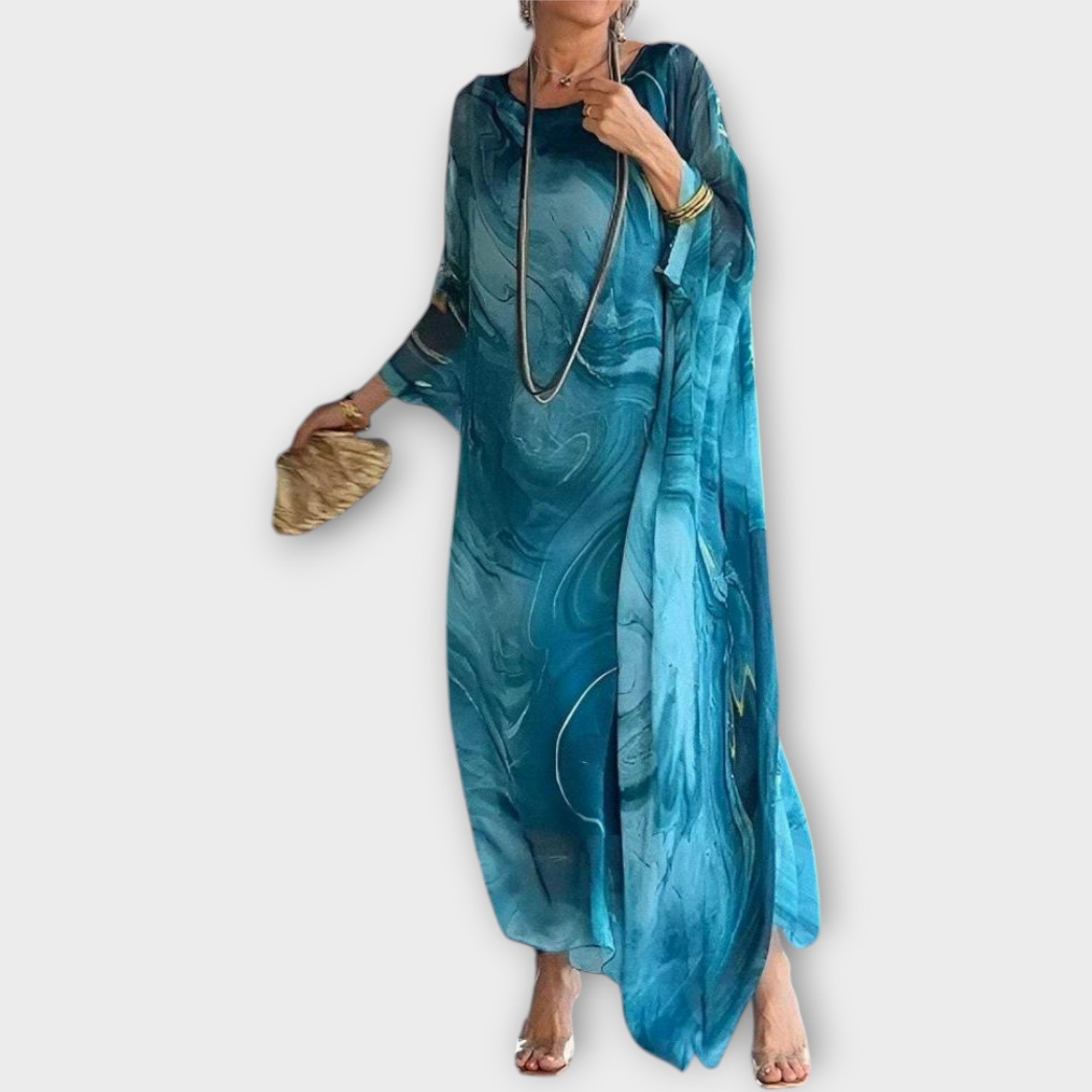 Alex | Kaftan Maxi Translucent Exquisite Silhouette