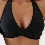 Charlotte | Elegant Modern Monochrome Bikini Ensemble