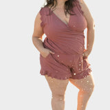 Ainsworth | Luxurious Ruffle Swimsuit Bust Support