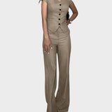 Rowan | Extraordinary Ultra-Prestige V-Shaped Top Trousers