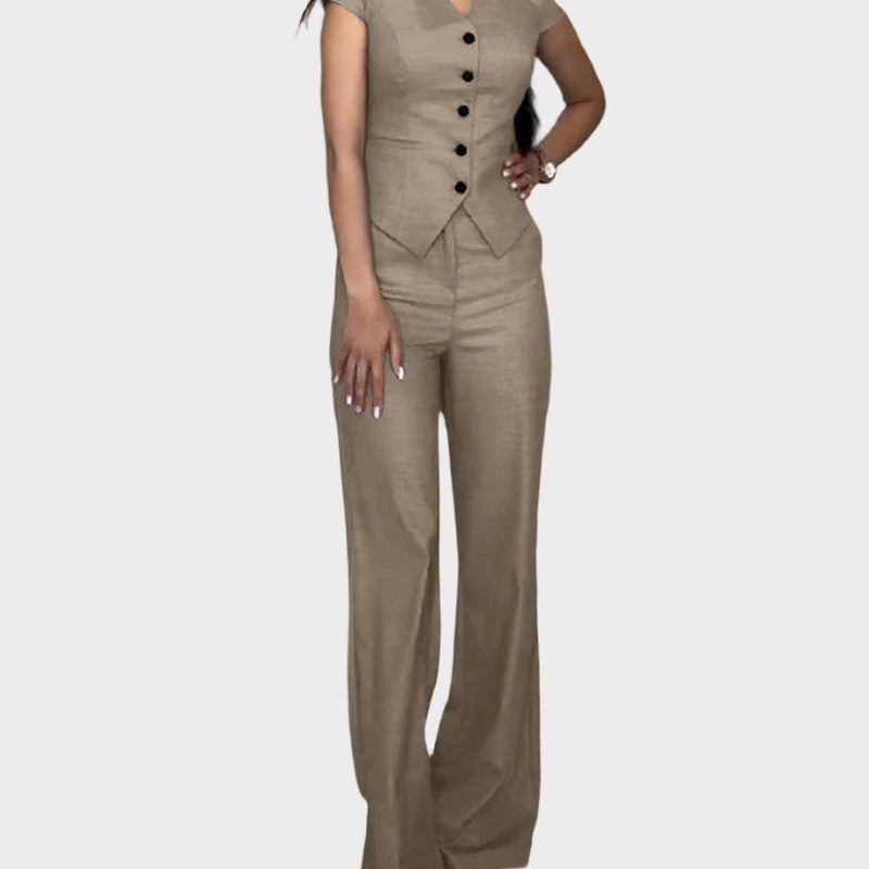 Rowan | Extraordinary Ultra-Prestige V-Shaped Top Trousers