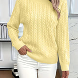 Bernila – Cable Knit Jumper