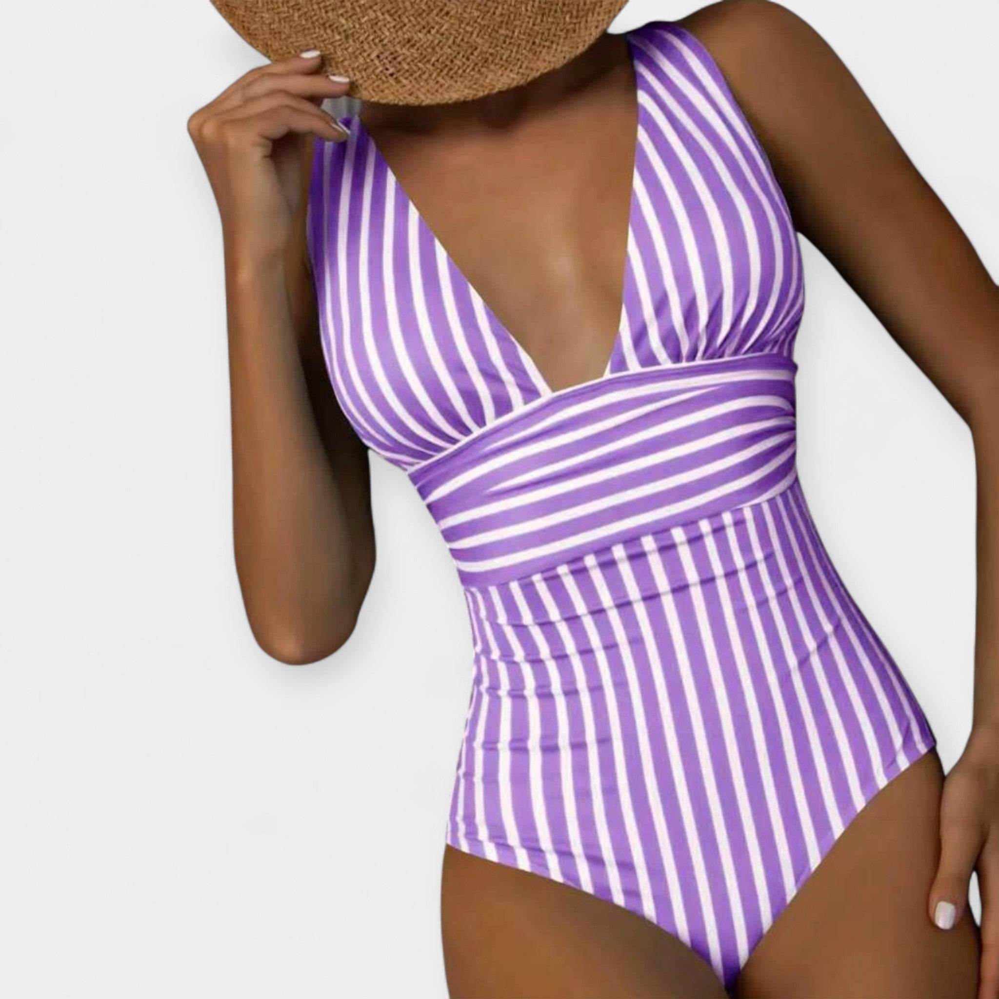 Alex | Elegant Contoured Sun-Ready One-Piece Swimsuit