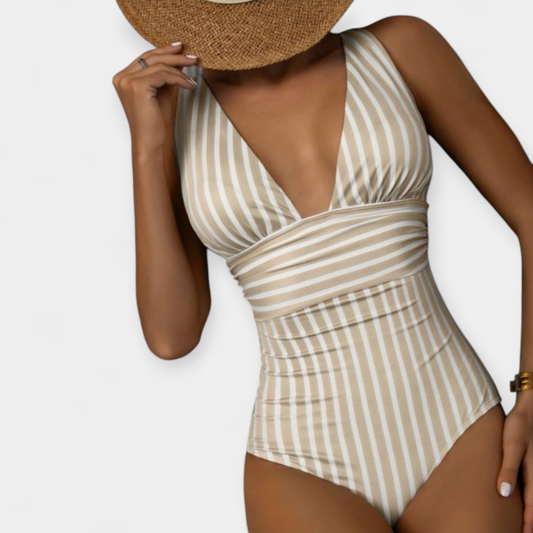 Alex | Elegant Contoured Sun-Ready One-Piece Swimsuit