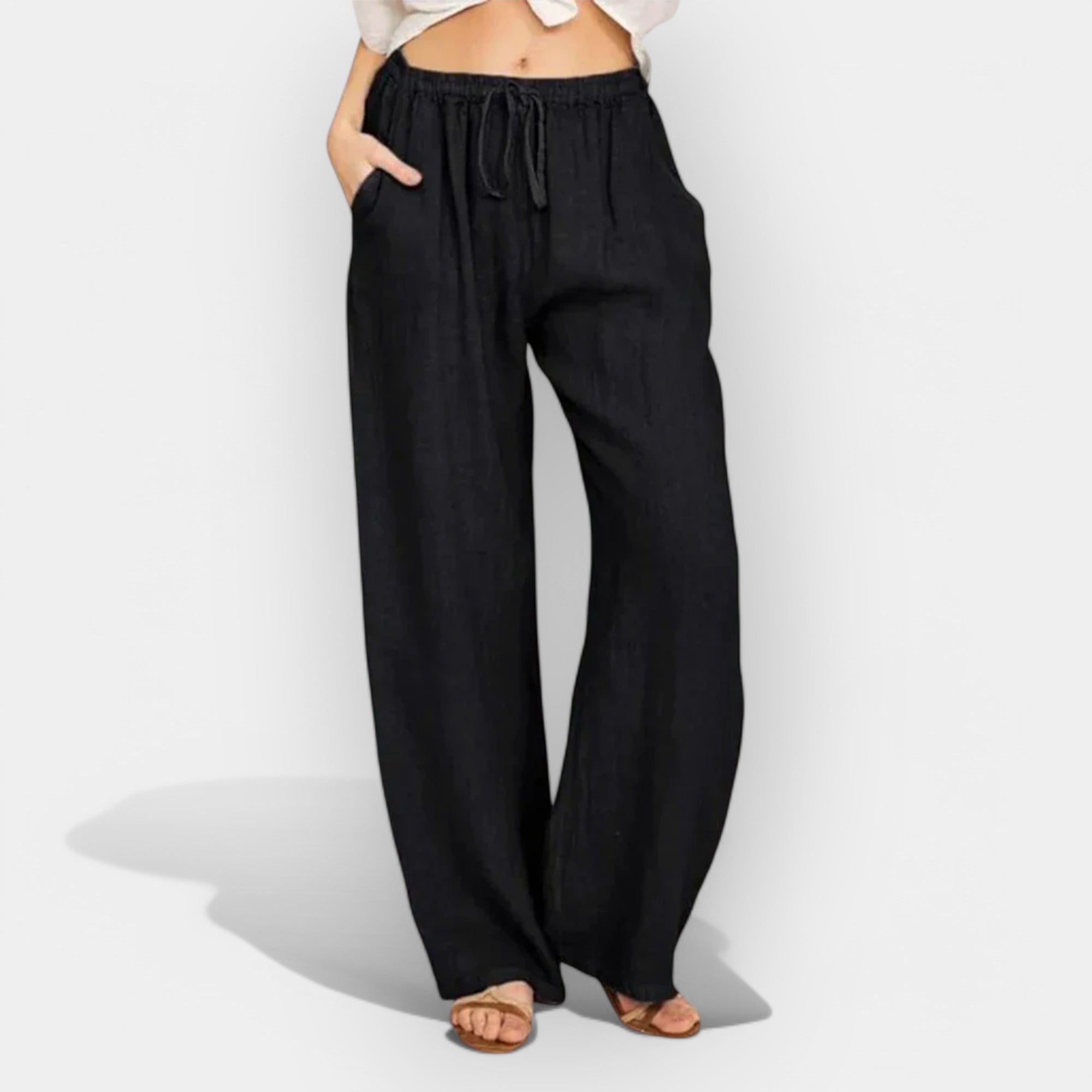 Rowan Everington | Breathable Linen Trousers for Summer