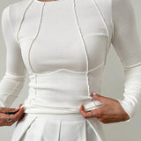 Lila | Timeless Elegance Long-Sleeve Top