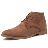 Alfie - Frosted Leather High-Top Shoes